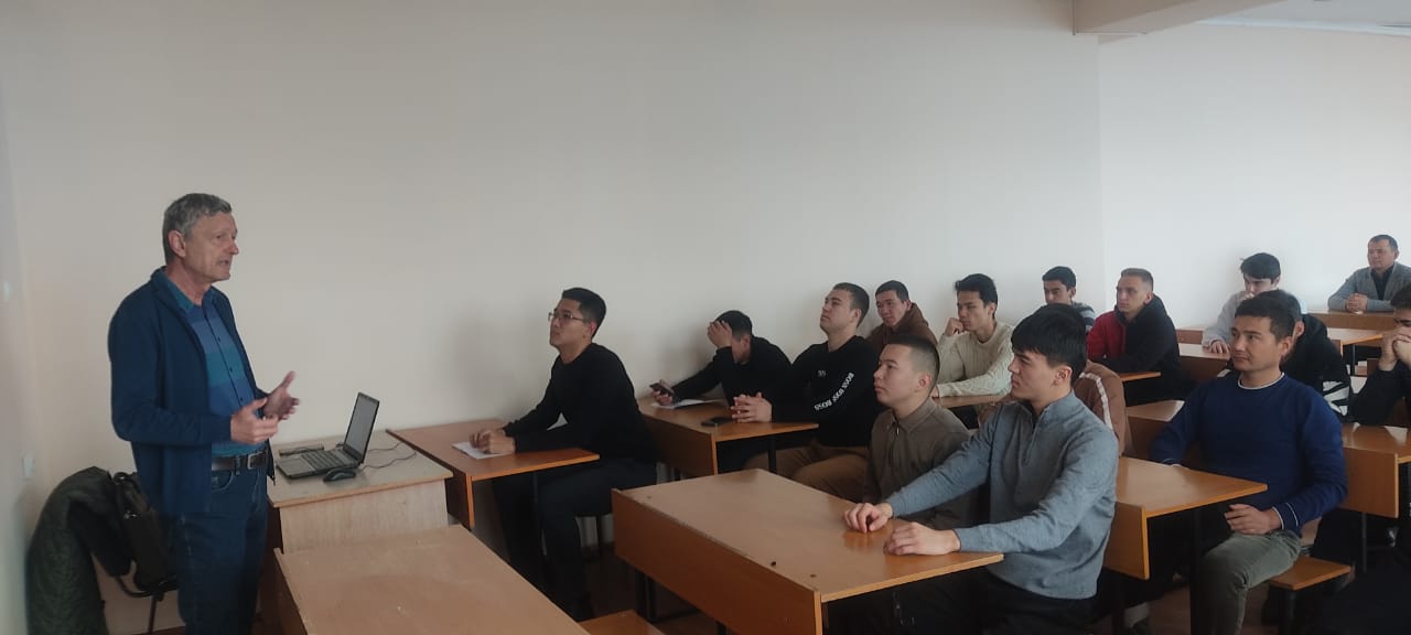Lecturing, conducting seminars by a foreign scientist, PhD Karaivanov D.P., a student of the Department of &quot;Energy and non-traditional energy systems&quot;
